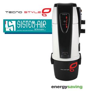 Centrale TECNO STYLE 150 - Sistem Air + Flexible on/off et 6 acc + Kit de base + Vacpan