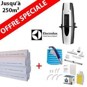 Pack prêt à poser : Aspiration centralisée Electrolux Centrale d'aspiration Electrolux ZCV860 SEULE Aspiration