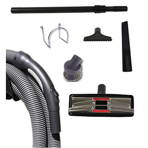 Ensemble flexible simple + accessoires pour aspirateur centralisé Ensemble flexible simple + accessoires pour aspirateur centralisé