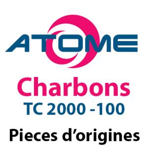 Charbon pour centrale Atome TC2000 - 100