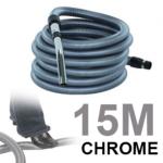 Flexible standard de 15m pour aspirateur central - METAL