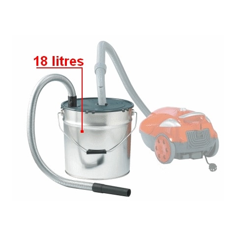 Aspirateur vide cendres motorisé 18L / 1200W à utilisation