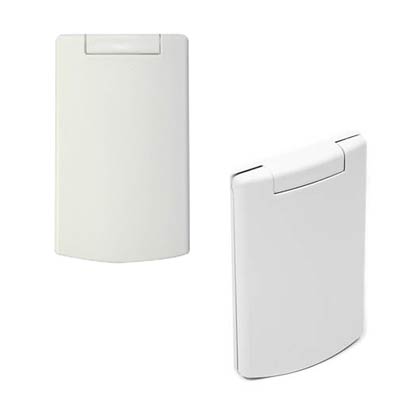 Prise rectangulaire blanche grande porte VEX