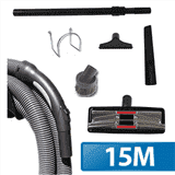 Flexible simple de 15 m + 6 accessoires