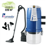 Aspirateur centralise VISUAL250 avec flexible inter de 9m