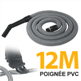 Flexible simple de 12m pour aspirateur central