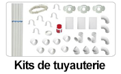 Kit tuyauterie aspiration centralisée