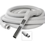 Flexible aspiration centralisée Blanc / Gris de 10.4 m - BOYAU 35MM / ACCESSOIRES 32MM