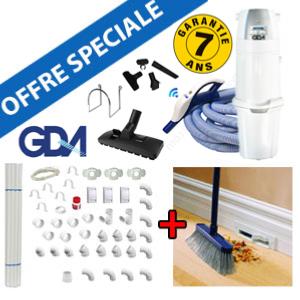 GDA : Kit Centrale WI 1250 + Flexible interrupteur + Accessoires + Kit de base