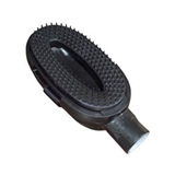 Brosse aspirateur pour toilettage animaux pins longs