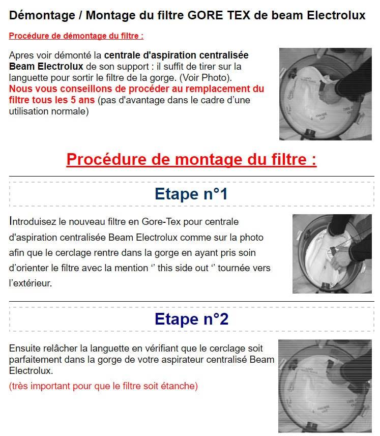 Comment changer votre filtre anti-colmatage