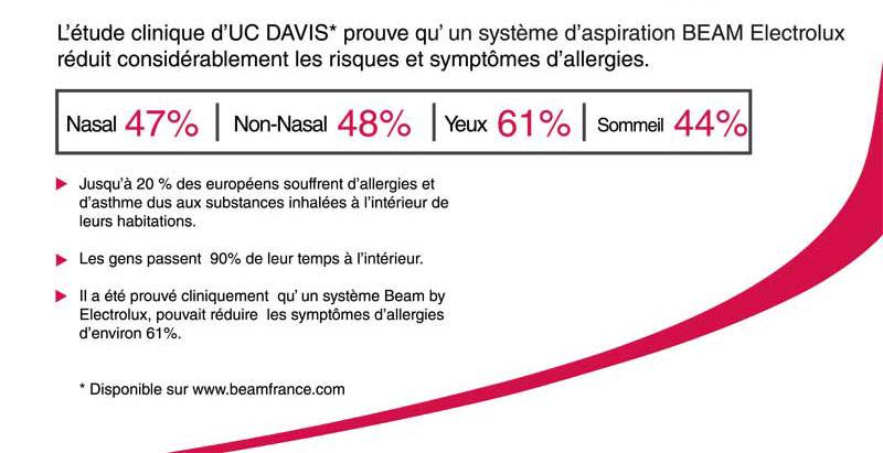 étude clinique sur l'aspiration centralisée