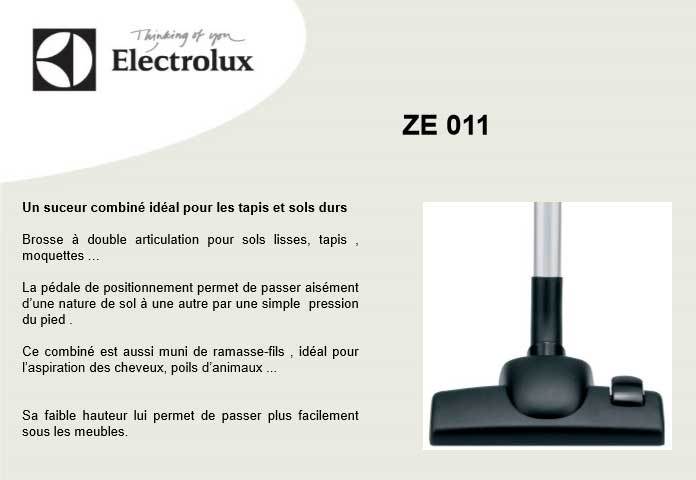 Brosse combinée ELECTROLUX ZE011