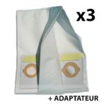 Lot 3 Sacs pour centrale Beam Serinity + et 3,0 + adaptateur