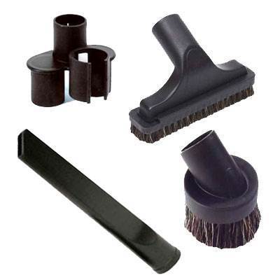 Kit 4 Brosses pour aspirateur / aspirateur centralisé