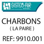 Charbons ( la paire ) pour centrale aspiratante sistemair